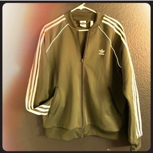 Adidas throwback track jacket